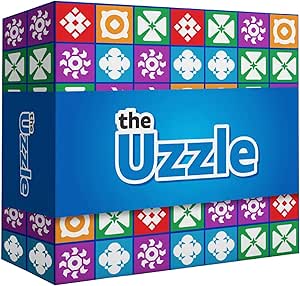The Uzzle 3.0 Board Game, Family Board Games for Children &amp; Adults, Block Puzzle Games for Ages 4+