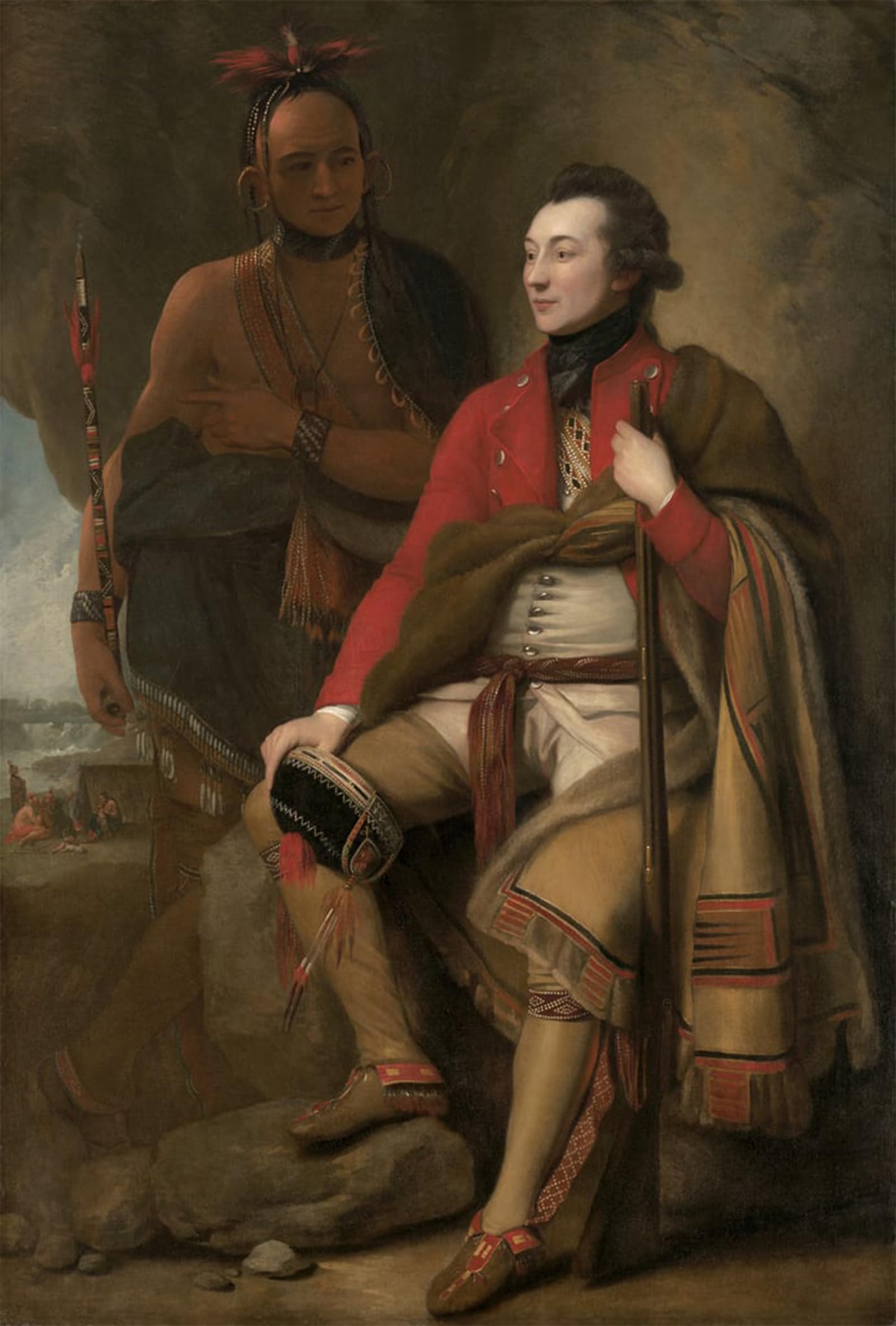 Impression sur toile Colonel Guy Johnson tableau d'art premium - 5