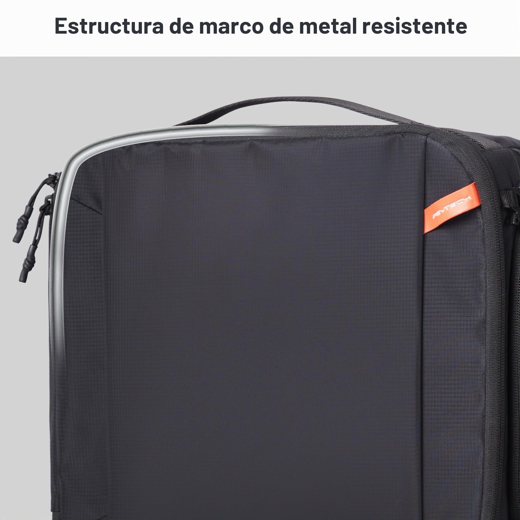 PGYTECH Bolsa Insert Cámara y Objetivo L, Funda Gran Capacidad | Protección Acolchada Antigolpes, Divisores Ajustables para Objetivo, Gran Capacidad, Acceso Lateral Rápido, Tela Repelente