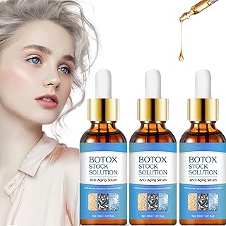 Botox Face Serum,Collagen Boost Anti-Aging Serum for Face and Wrinkles,Anti-Aging Collagen Serum,Youthfully Face Serum (3pcs)
