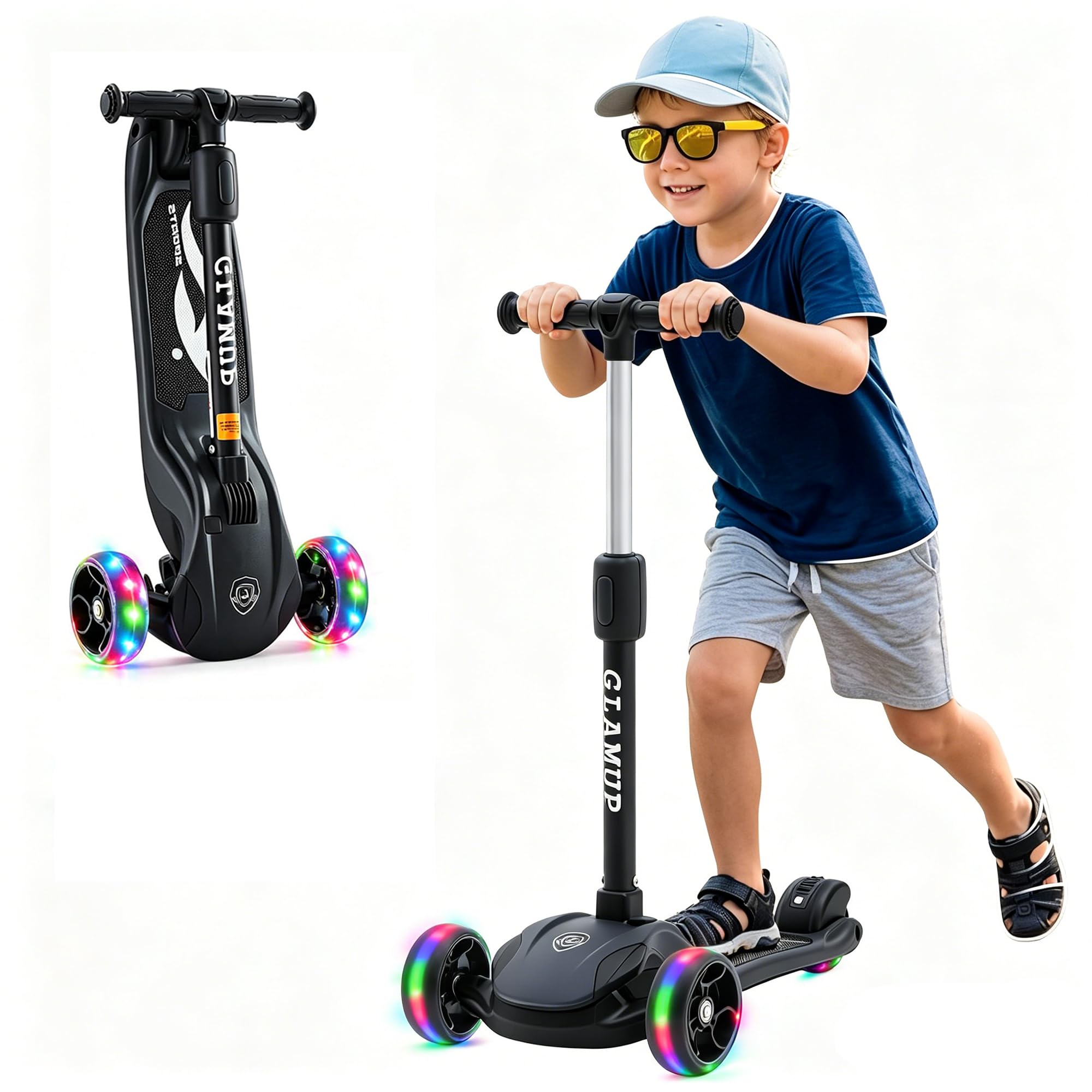 GLAMUP Kids 3-Wheel Scooter