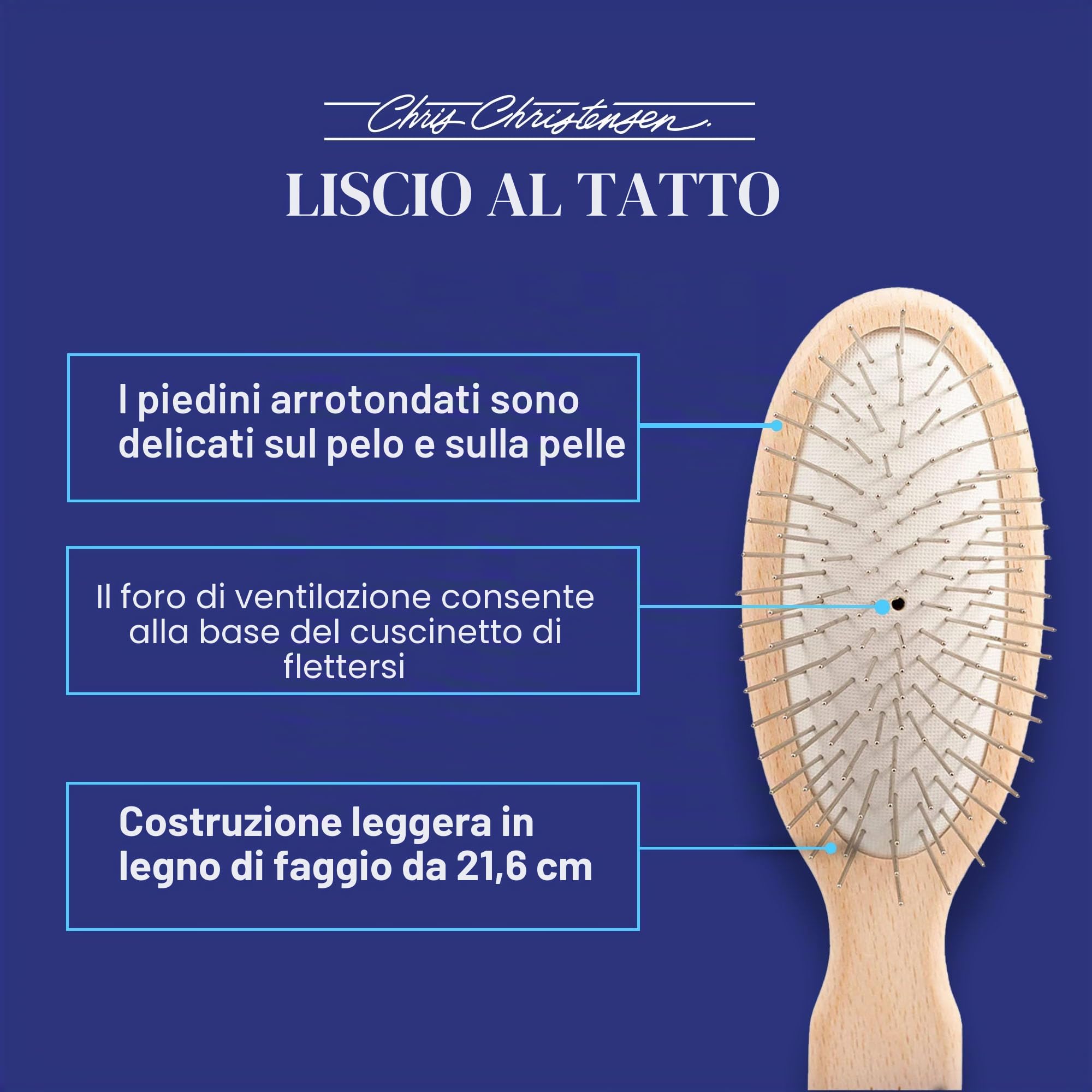 Cc 20mm Oval Pin Brush Original