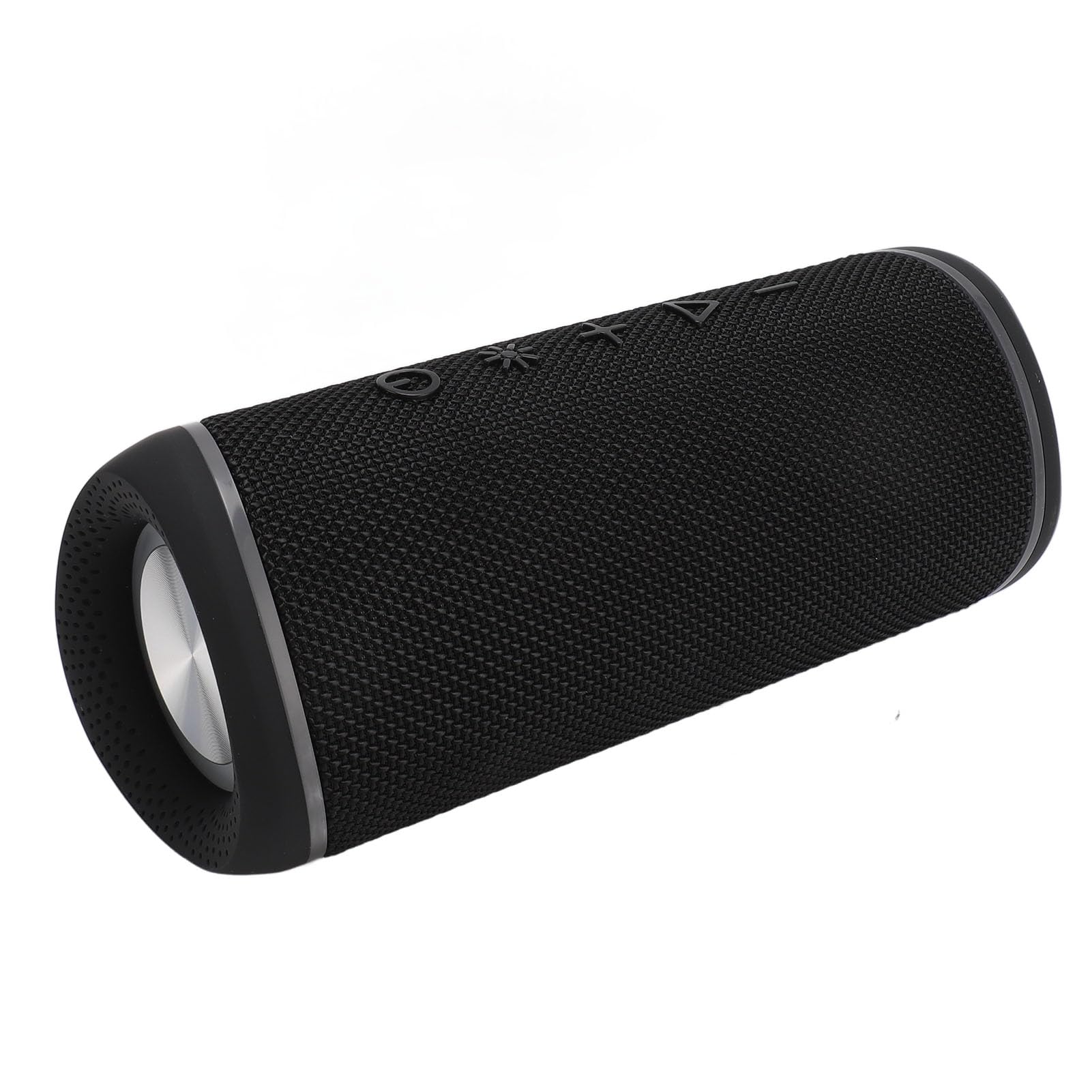 CCYLEZ Głośnik ze światłem RGB, przenośny głośnik IPX5, obsługa 128G, 5.3, prawdziwe bezprzewodowe stereo, podwójne parowanie, do spotkań rodzinnych, podróży, na zewnątrz (czarny)