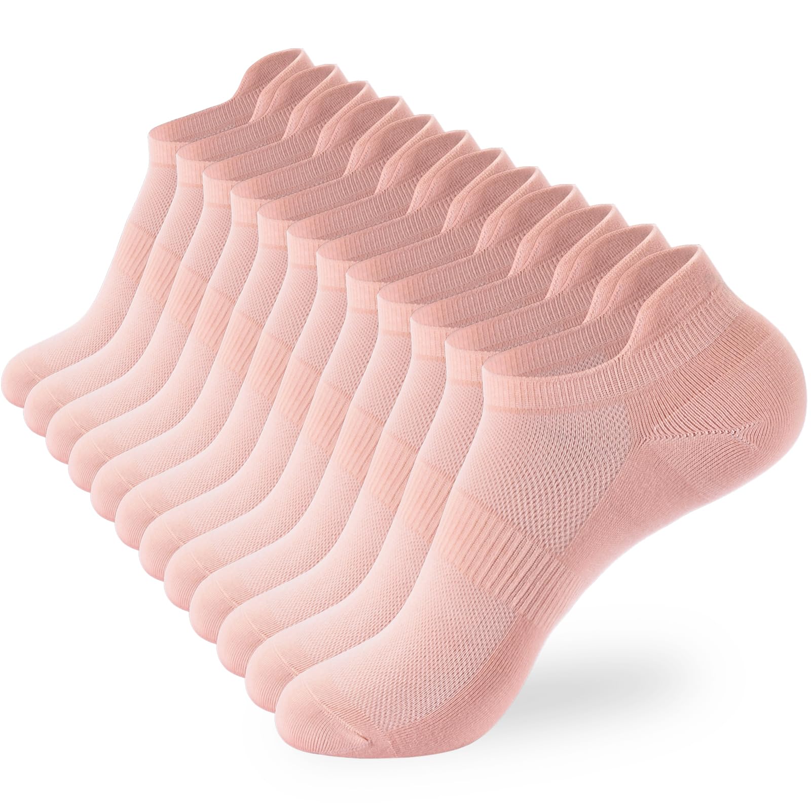 Varietyou Ankle Socks Women's and Mens - 6/10 Pairs Low Cut Tab & No Show Athletics Running Socks