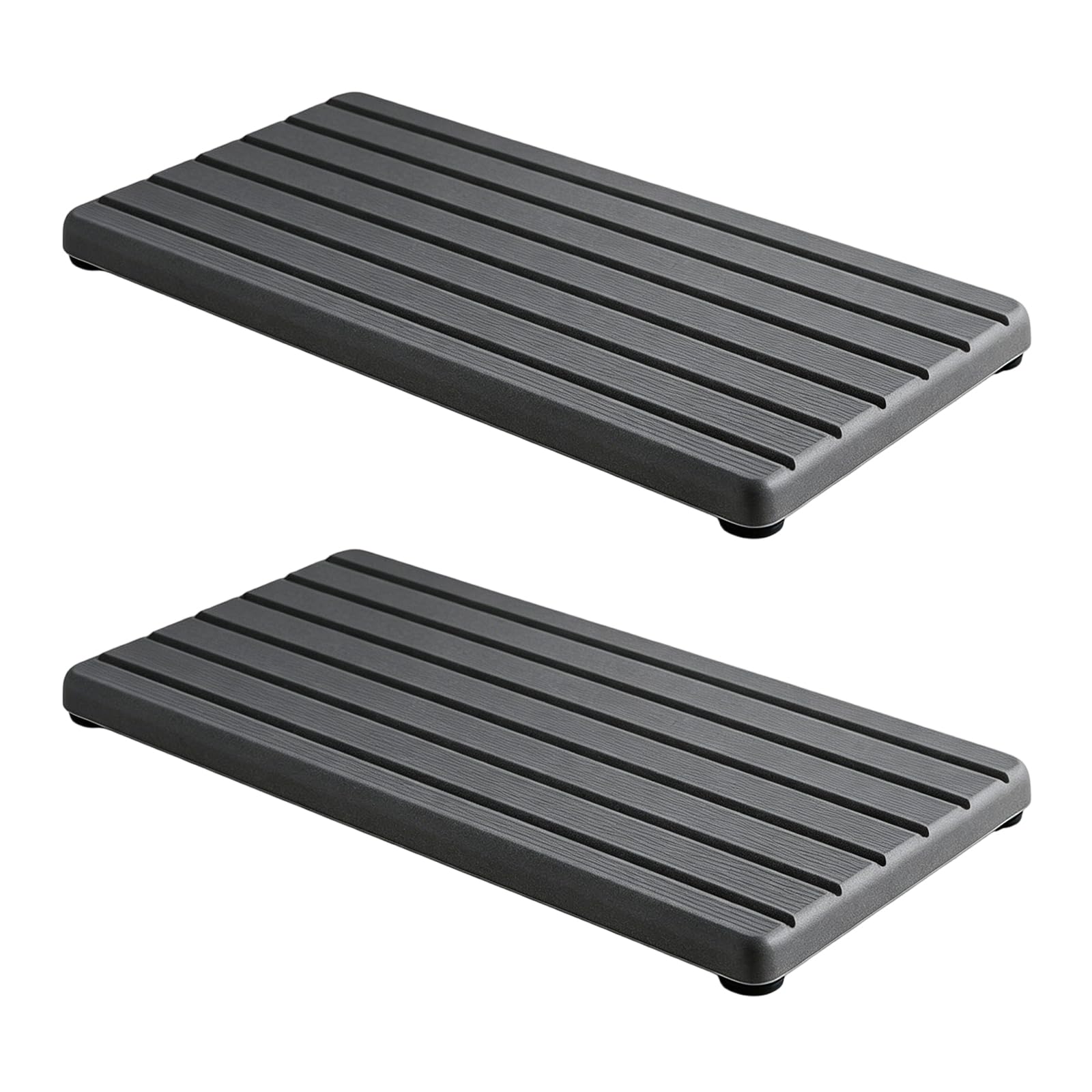 CAZSTYK Diatomite Stone Tray for Bathroom Kitchen Countertop Storage Water Resistant Drying Mat for Shampoo Bottle Kitchen Countertop Tray