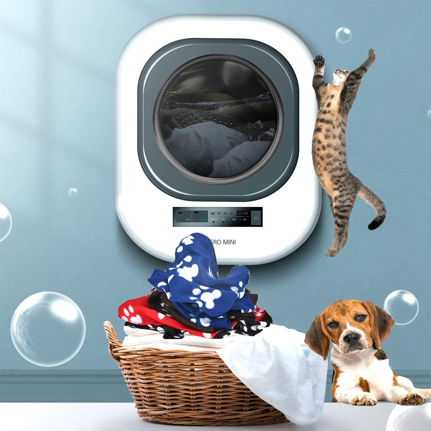 4Pack Dog Blanket, Juqiboom Cat Soft Warm Fleece Bed Cover, Mat Fluffy Blanket with Cute Paw Print for Puppy Kitten Home Using, Camping Mat, Car seat : Pet Supplies