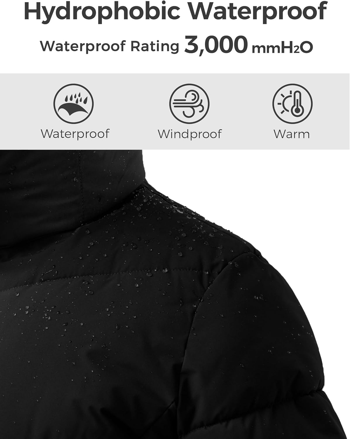 wantdo Women's Warm Winter Coat Hooded Puffer Jacket Long Parka (Available in Plus Size) - Image 6