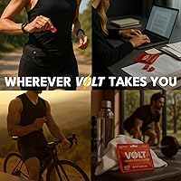 Vista 7 de Volt - Gomitas de energía instantánea, 100 mg de cafeína por gomita, combustible de acción rápida para entrenamiento, carrera + estudio, alternativa