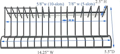 Miniatura 7 de MLTOOLS Paquete de 2 alicates organizadores para almacenamiento de cajas de herramientas, sostiene alicates de mango regular y ancho, se adapta a