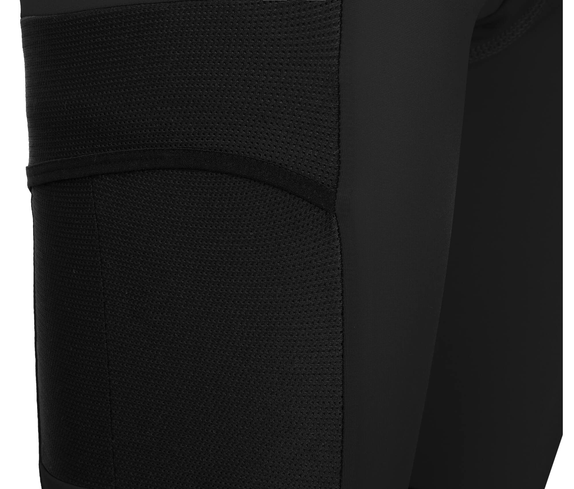 Bergson Sundra Comfort | Damen Fahrradhose (mit Sitzpolster) - Funktionelle Lange Damen Radhose, Normalgrößen, bi-elastischer 4-Wege-Stretch, integriertes Comfort Sitzpolster, rutschsichere S