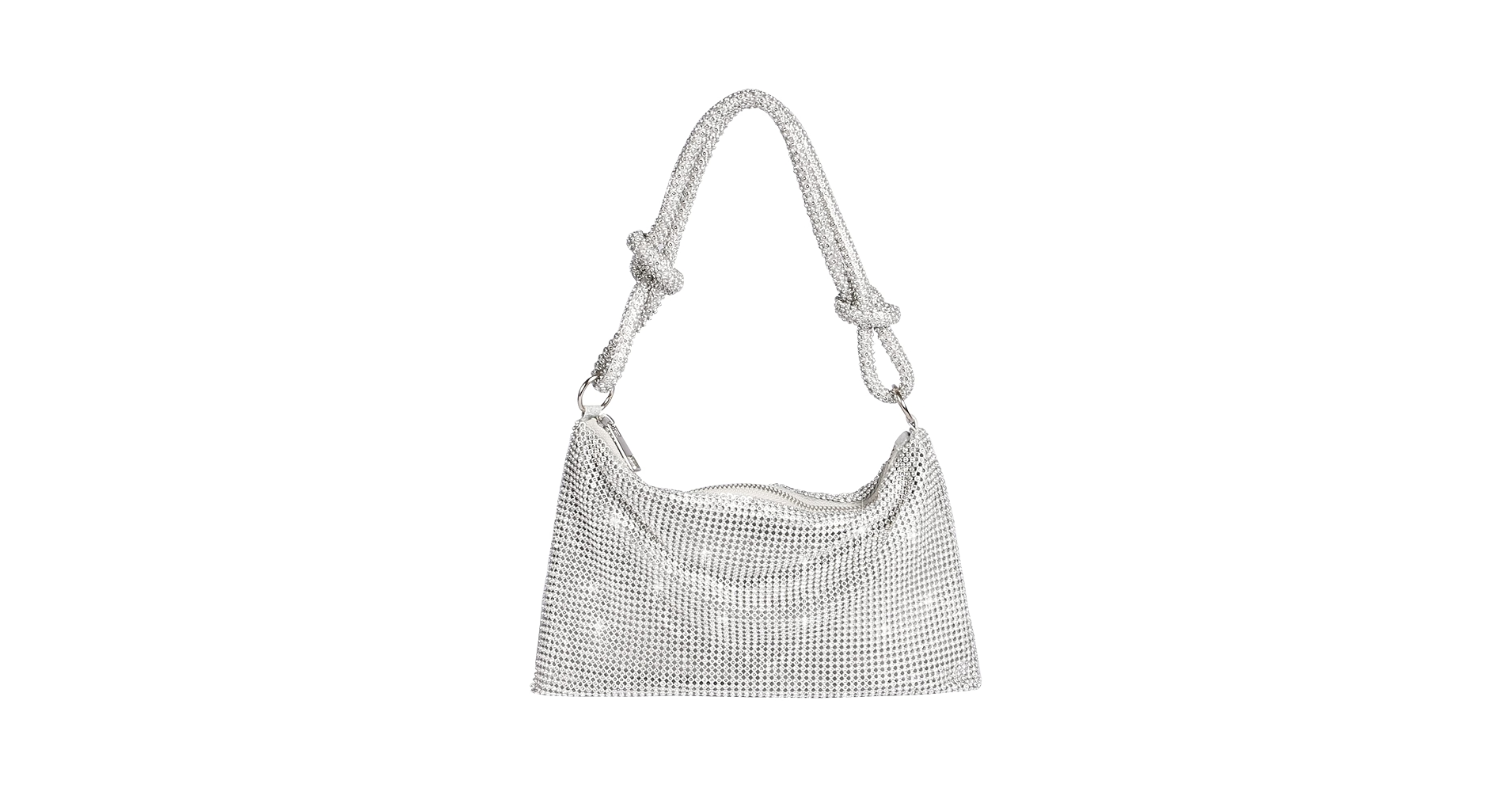 Rhinestone Evening Bags for Womens, Chic Crystal Sparkly