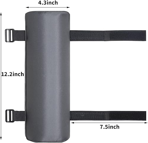 Miniatura 2 de YUJHON Zero Gravity Chair Cushion for Arm Rest Foldable and Soft Chair Armrest Pads Relieve Your Elbows and Forearms Suitable for Outdoor and Lawn