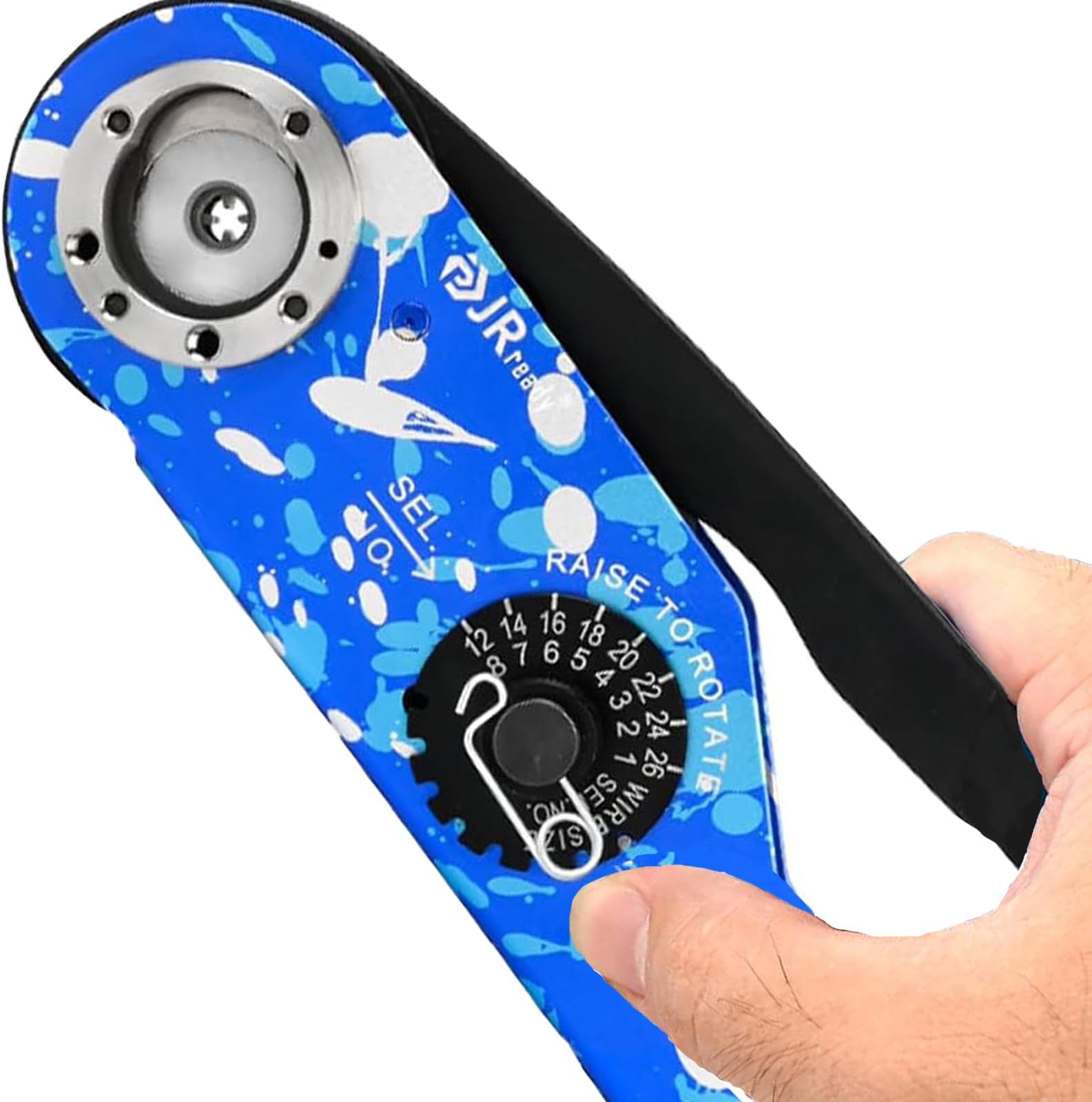 JRready ST1024 Crimping Tool KIT: YJQ-W2A(AF8)&TH1A&TH163&UH2-5&G125 Used for Crimping Contacts of MIL standard M38999,Suitable for Circular and Miniature Rectangular Connectors 12-26AWG
