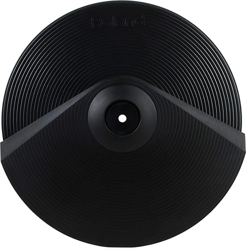 Roland Platillo Crash (CY-8), negro, "12"