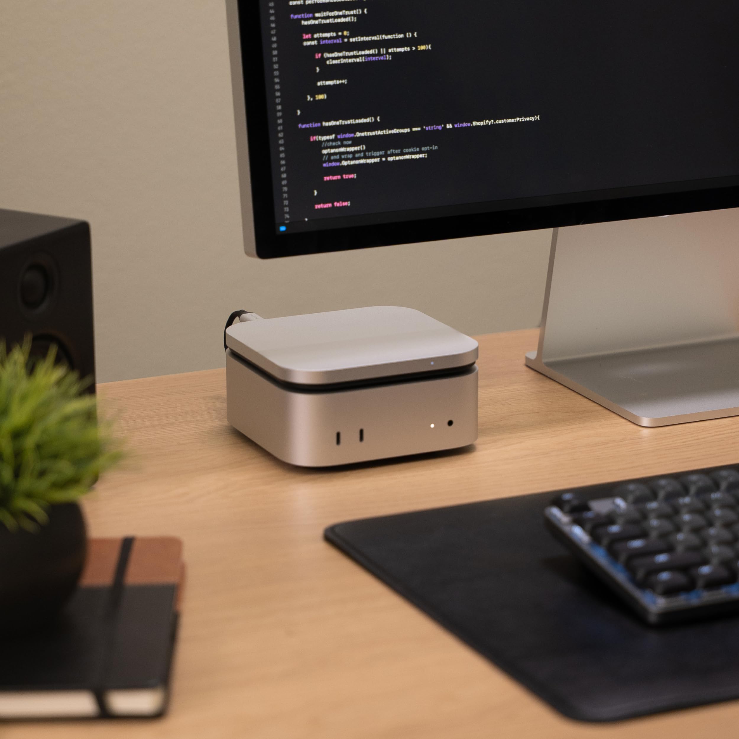 SATECHI Custodia SSD NVMe USB4 per Mac Mini M4, Compatibile con Thunderbolt 5/4, fino a 8TB, Velocità 40Gbps con Sistema di Raffreddamento, per SSD M.2 2280/2260/2242/2230 (SSD non incluso)