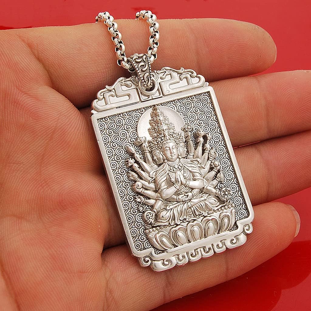 YZBQEJ] 【千手観音菩薩 】ペンダント ネックレス お守り御本尊 S990