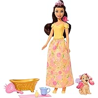 Mattel Disney Princess - Belle e Cucciolo Momenti di Bellezza