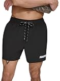 Mens Quick Dry Stretch Volley Swim Trunk