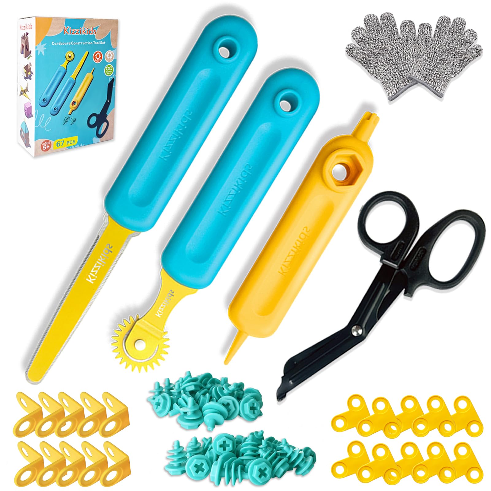 ⑤KinKi Kids　CD　(37セット) Amazon.com: Kizzikids Cardboard Tools for Kids, Safe Cutter STEM