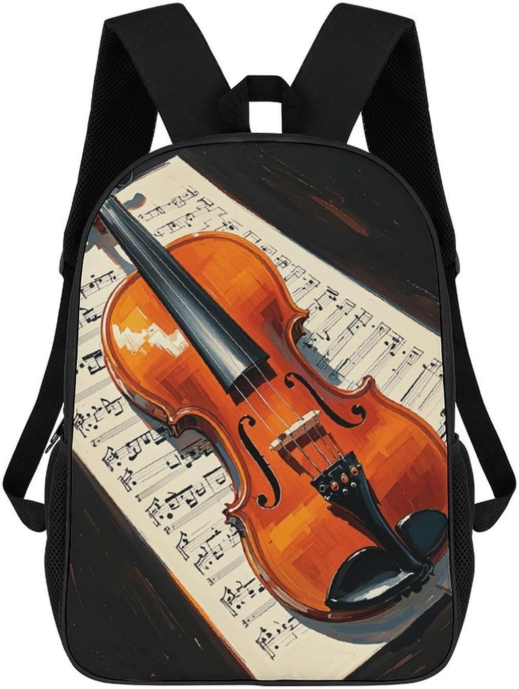 Violin Sheet MusicHeavy Duty Laptop Backpack Travel Backpack