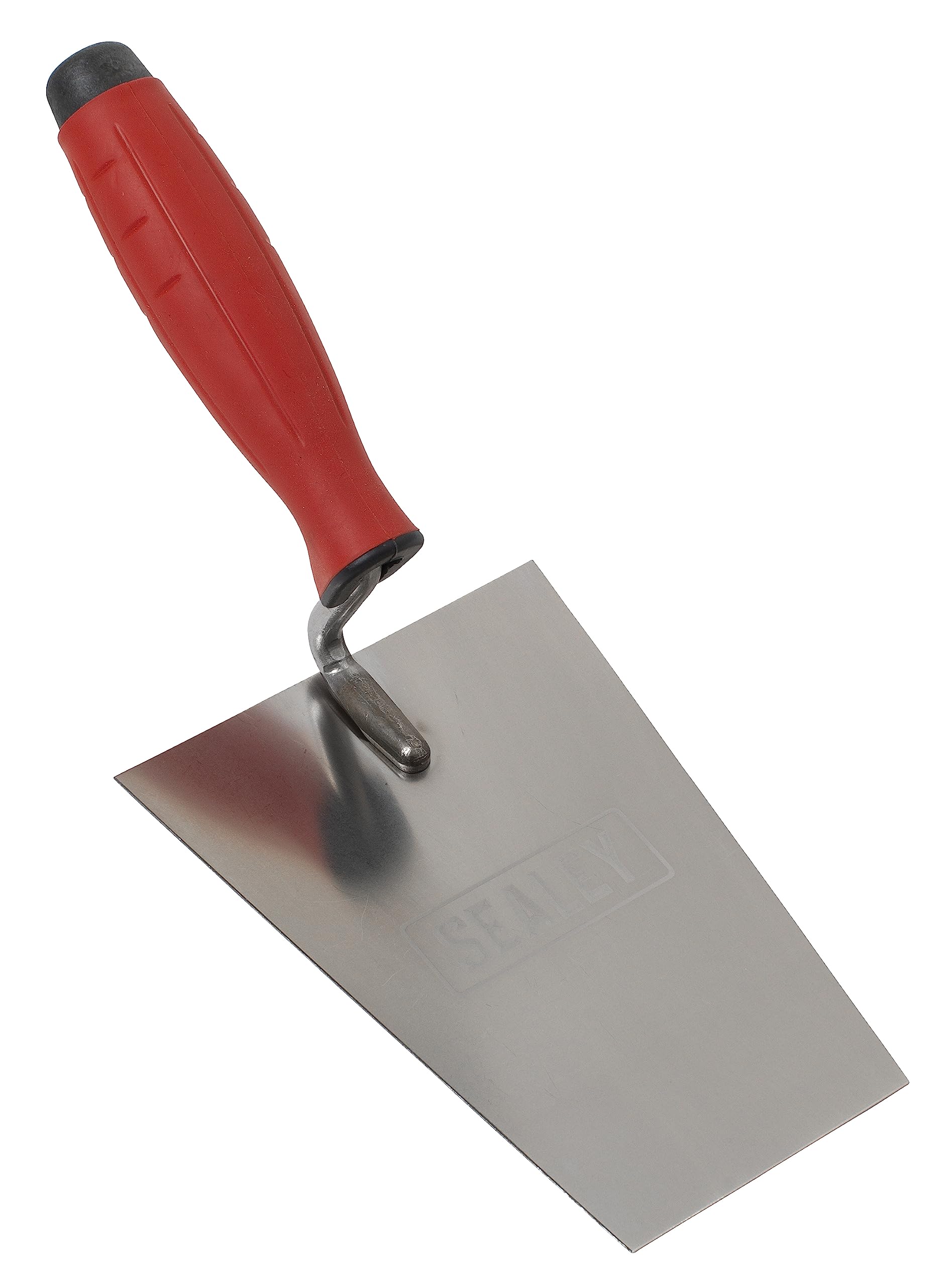 Sealey T1203 Stainless Steel Masonry Trowel - Rubber Handle - 160Mm