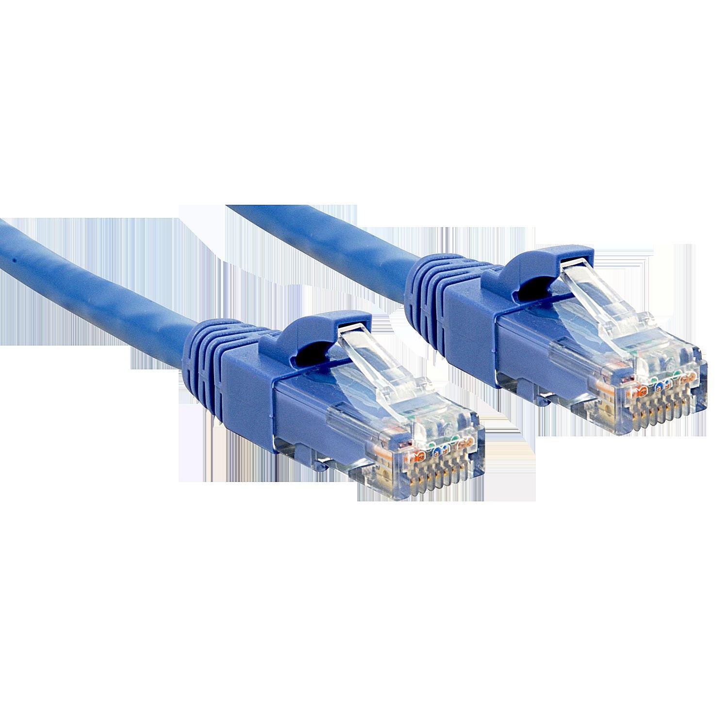10m CAT6 U/UTP Snagless Gigabit Network Cable,  Blue