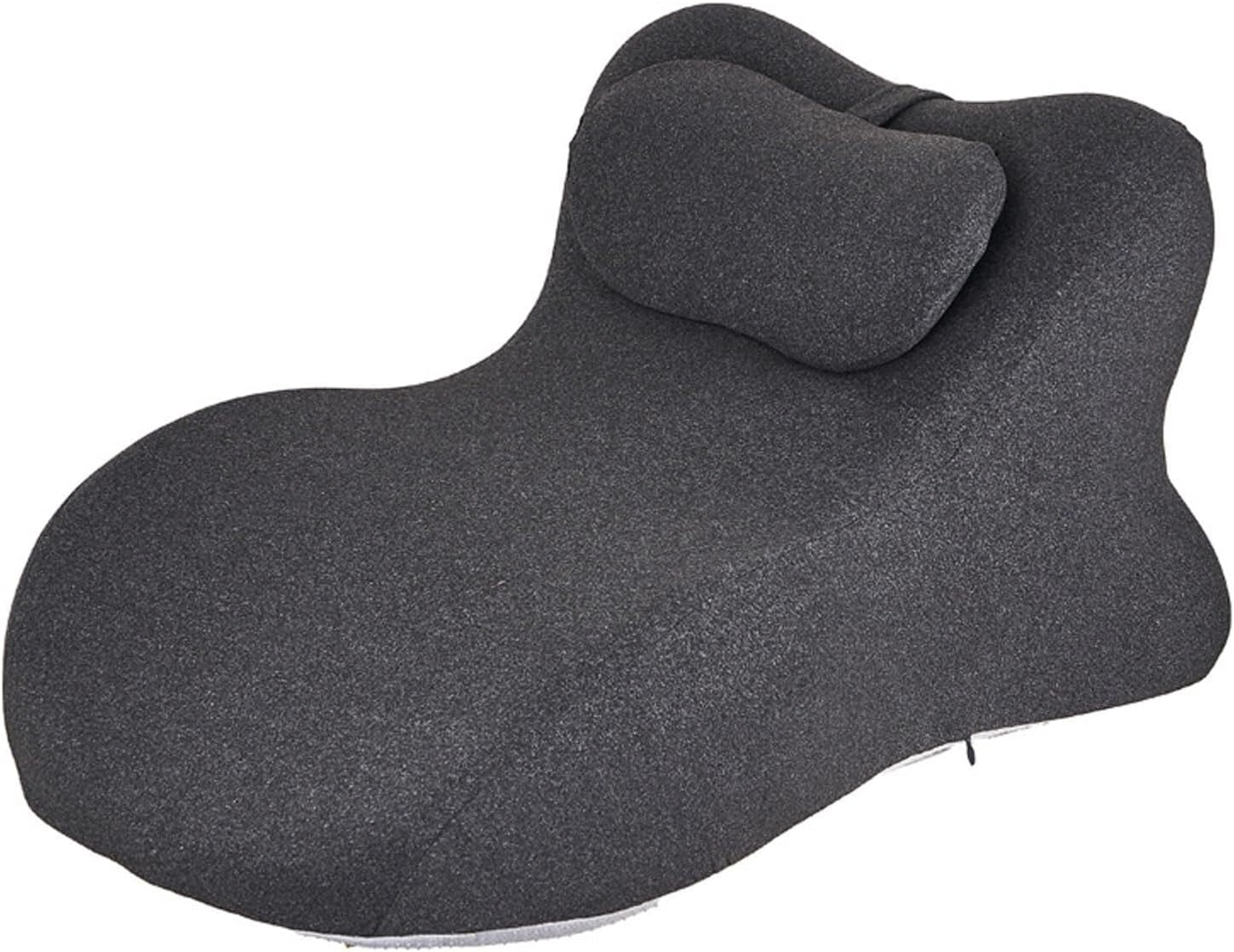 Moodie Pillow, Intimacy Pillow 27 Degree Angle Perfect Position All Perfect Position Easily, Ergonomic Memory Foam Intimacy Comfort Hip & Back Support JG5-1224(Light Gray)