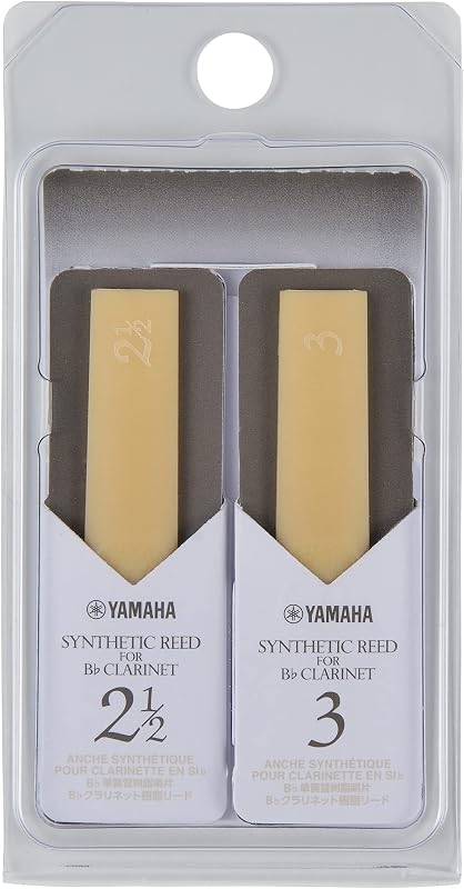 Yamaha Synthetic Clarinet Reeds, 2-pack 2.5-3.0