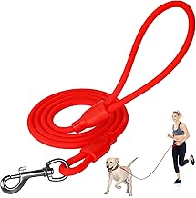 Laisse pour Chien IOKHEIRA - Laisse pour Chien en PVC imperméable, Facile à Nettoyer, avec Fermoir Robuste en Alliage de Zinc et poignée Confortable