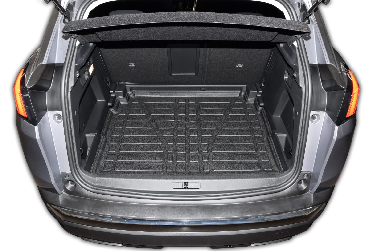 J&J AUTOMOTIVE Tapis De Coffre Caoutchouc Premium Pour Honda CR-V 3 2006-201