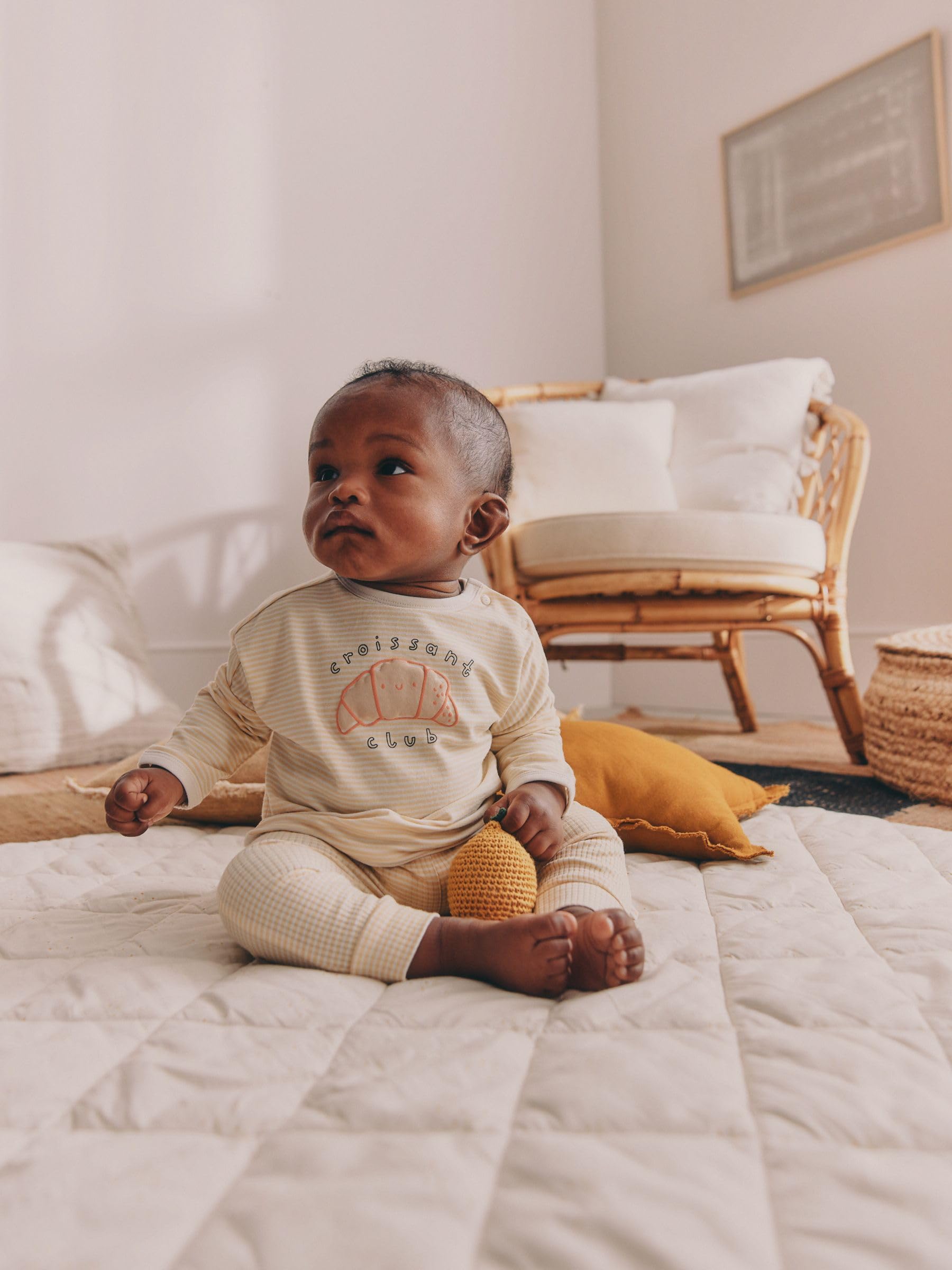 NEXT Baby Baby-Oberteil & Leggings, 6-teiliges Set