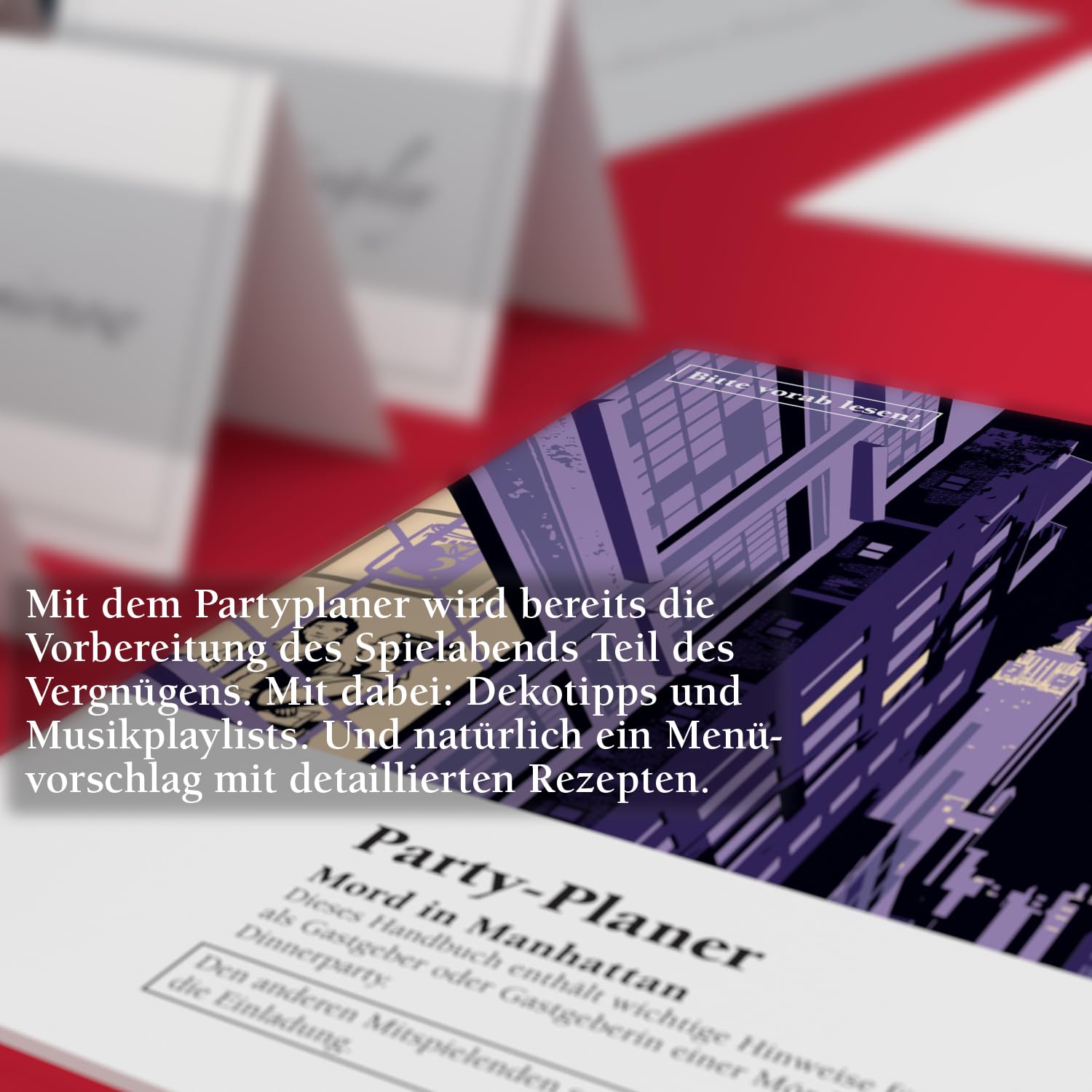 Blaubart Mörderische Dinnerparty Nr. 15 – Mord in Manhattan - Krimidinner für zuhause 4 bis 6 Personen - spannendes Krimi Dinner Spiel - Krimispiel für Erwachsene
