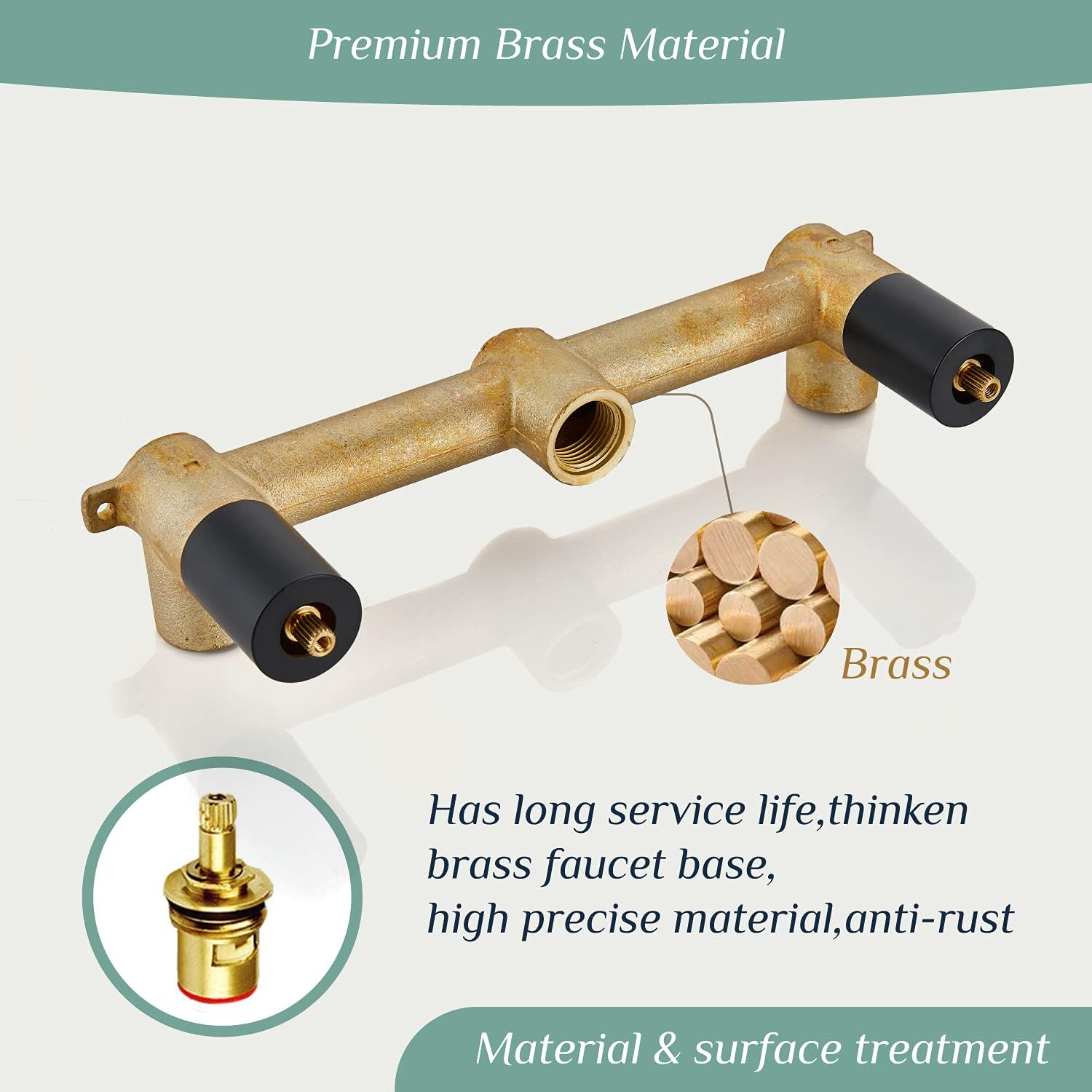 π₯ Hot Deals Matte Black Bathroom Faucet Wall Mounted Double Cross Handles Widespread Vanity Sink Mixer Faucet Two Handle Bathroom Sink Faucet Lavatory Basin Sink Faucet 50% Off Discount Matte Black Bathroom Faucet Wall Mounted Double Cross Handles Widespread Vanity Sink Mixer Faucet Two Handle Bathroom Sink Faucet Lavatory Basin Sink Faucet