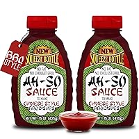 Vista 9 de Ah-So - Salsa barbacoa de estilo chino, botella exprimible de 15 onzas de costilla roja – Adobo de costilla de repuesto dulce y picante para cerdo