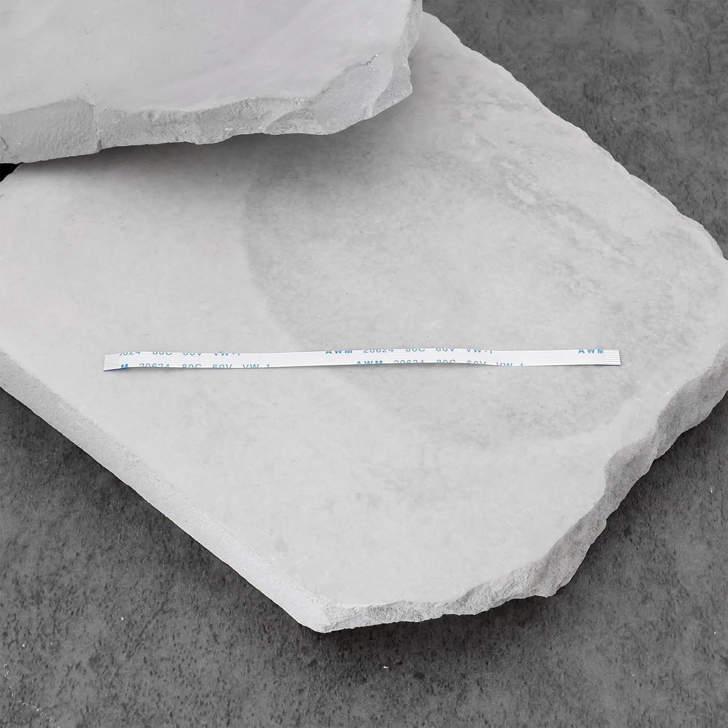 ECSiNG 5pcs 6Pin Power Reset Button Flex Ribbon Cable Ribbon Connector Compatible with Sony Compatible with PlayStation 3 PS3 Slim 3000 Controller (100mm)