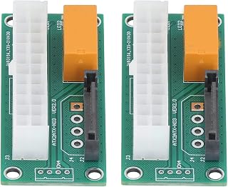 Alomejor Zasilacz Dwustronny Sync Starter, Wytrzymały Adapter Zasilania