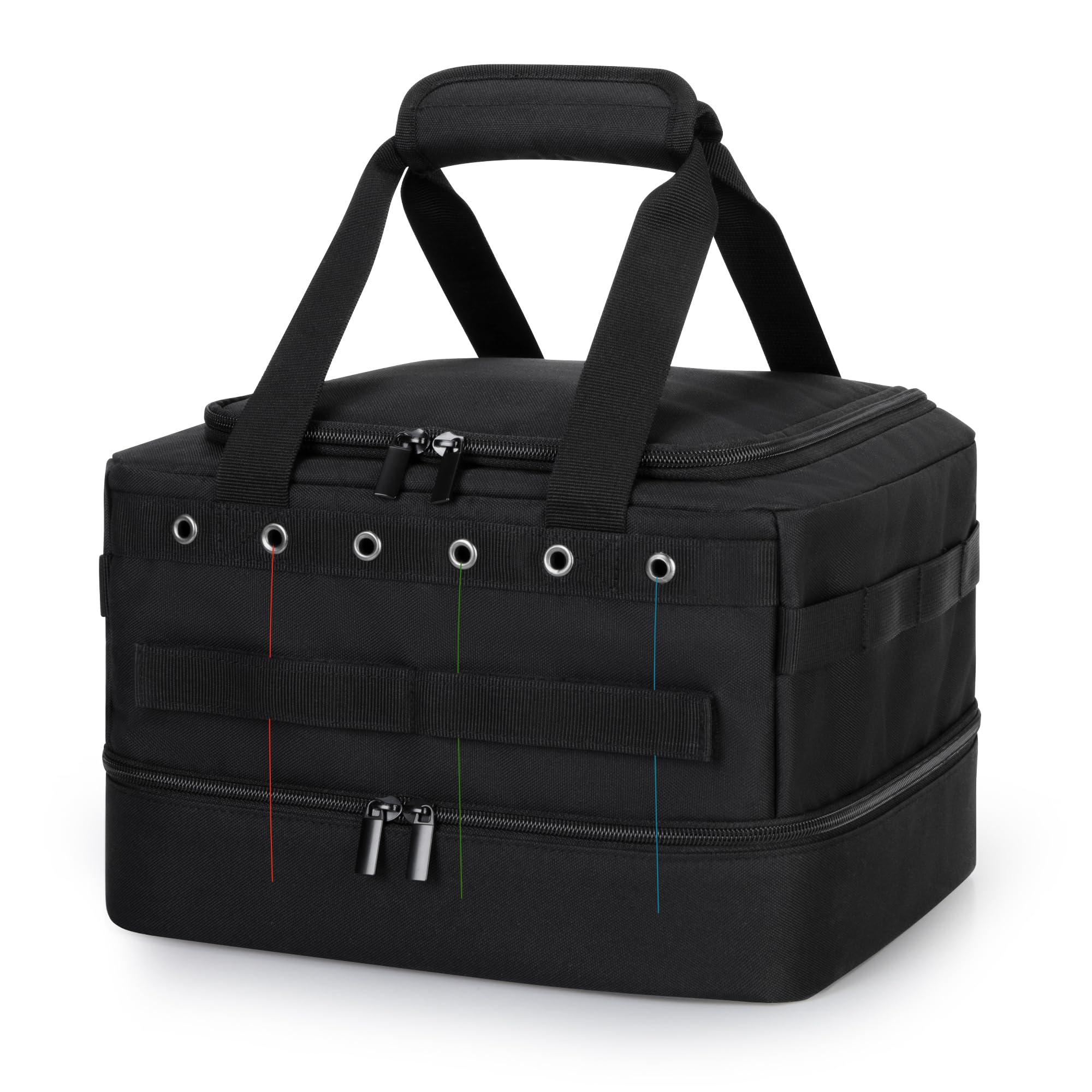 HODRANT Double-Layer Fishing Line Storage Bag, Bag Only