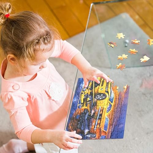 Miniatura 7 de Ingooood -Rompecabezas de 100 piezas para niños - Muscle Car - Juego de descompresión Ocio Entretenimiento Material Reciclable Plástico Coches