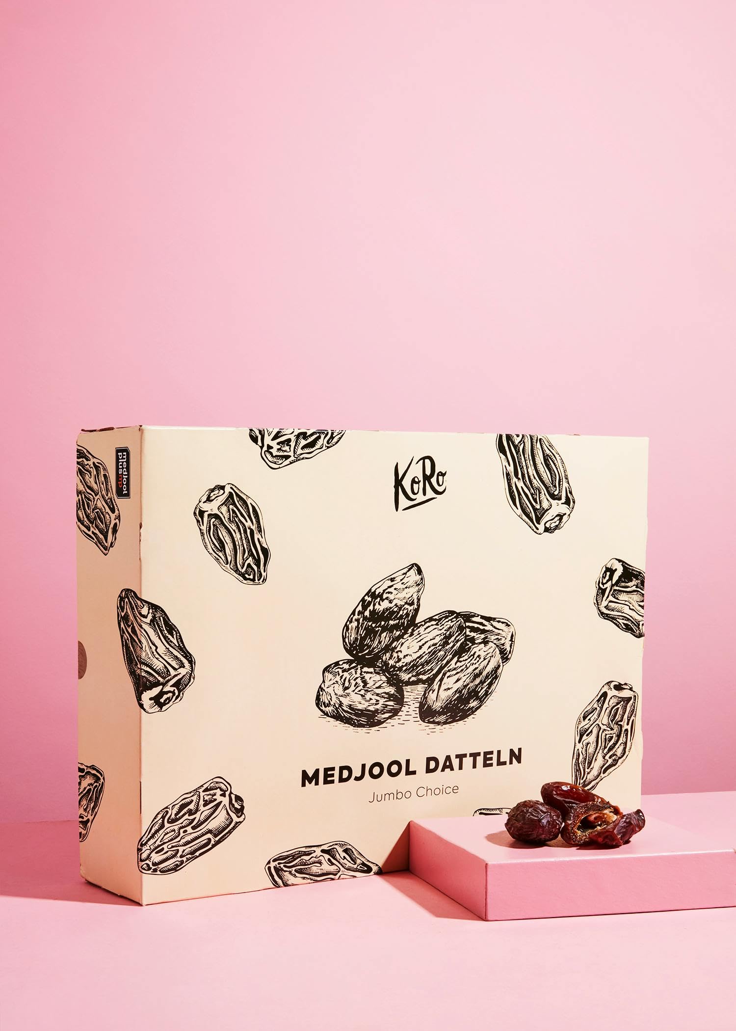 KoRo - Datteri Medjoul JUMBO CHOICE con nocciolo, KoRo | 5 kg
