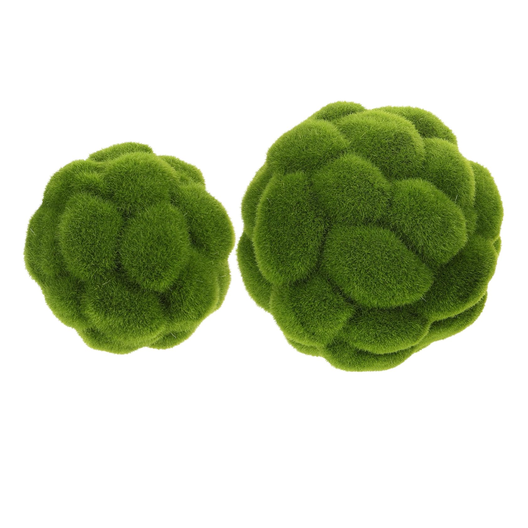 ULTECHNOVO 6 Stck. Künstliche Mooskugeln Dekorative Topiary Bälle für Garten Hochzeit und Party Flexibel und Langlebige Deko für und Außenbereich