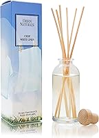 Vista 30 de Urban Naturals Sweet Pea & Sandalwood Reed Diffuser Set Made with Essential Oils & Real Botanicals White Florals, Jasmine, Sweet Pea, Juicy