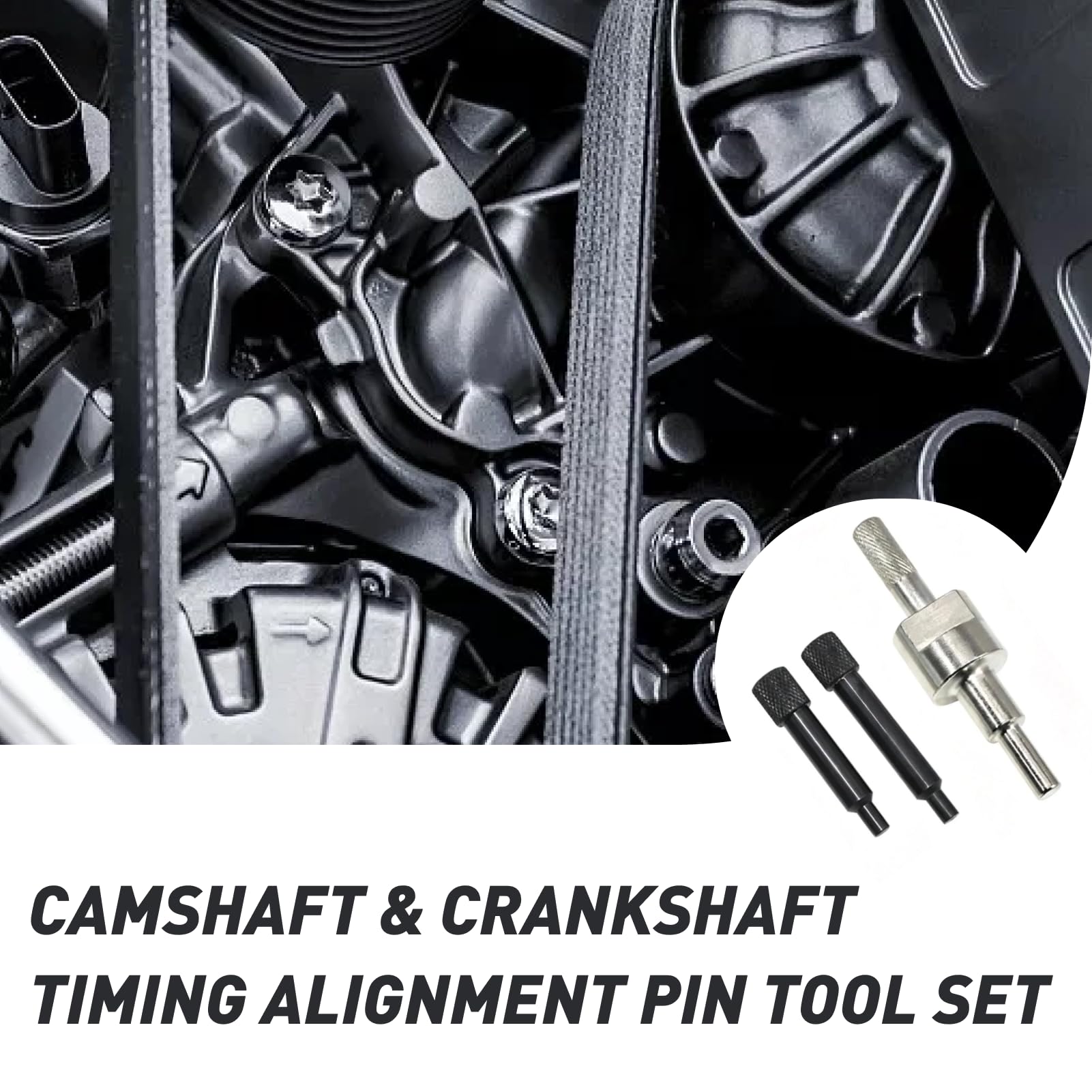 Kit de calado distribucion motor para P-eu-ge-ot Ci-tr-oe-n 1.8 2.0 16V, Punta de calado de distribución​ 406 407 206 207 307 bloqueo del volante motor y sincronización de los árboles de levas