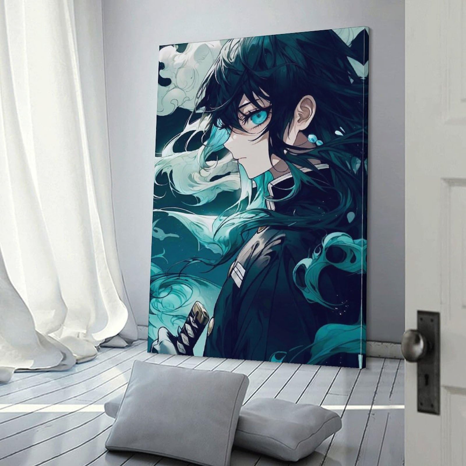 鬼滅の刃 時透無一郎 額装品 アートパネル Amazon.co.jp: 40×60cm 鬼滅の刃 アートパネル アートフレーム