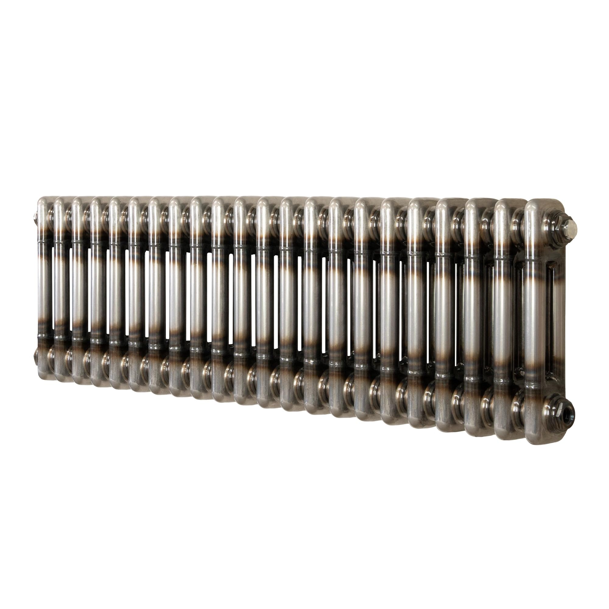 Monstershop - 2 Column Radiator - Horizontal - 300 x 1010mm - Silver