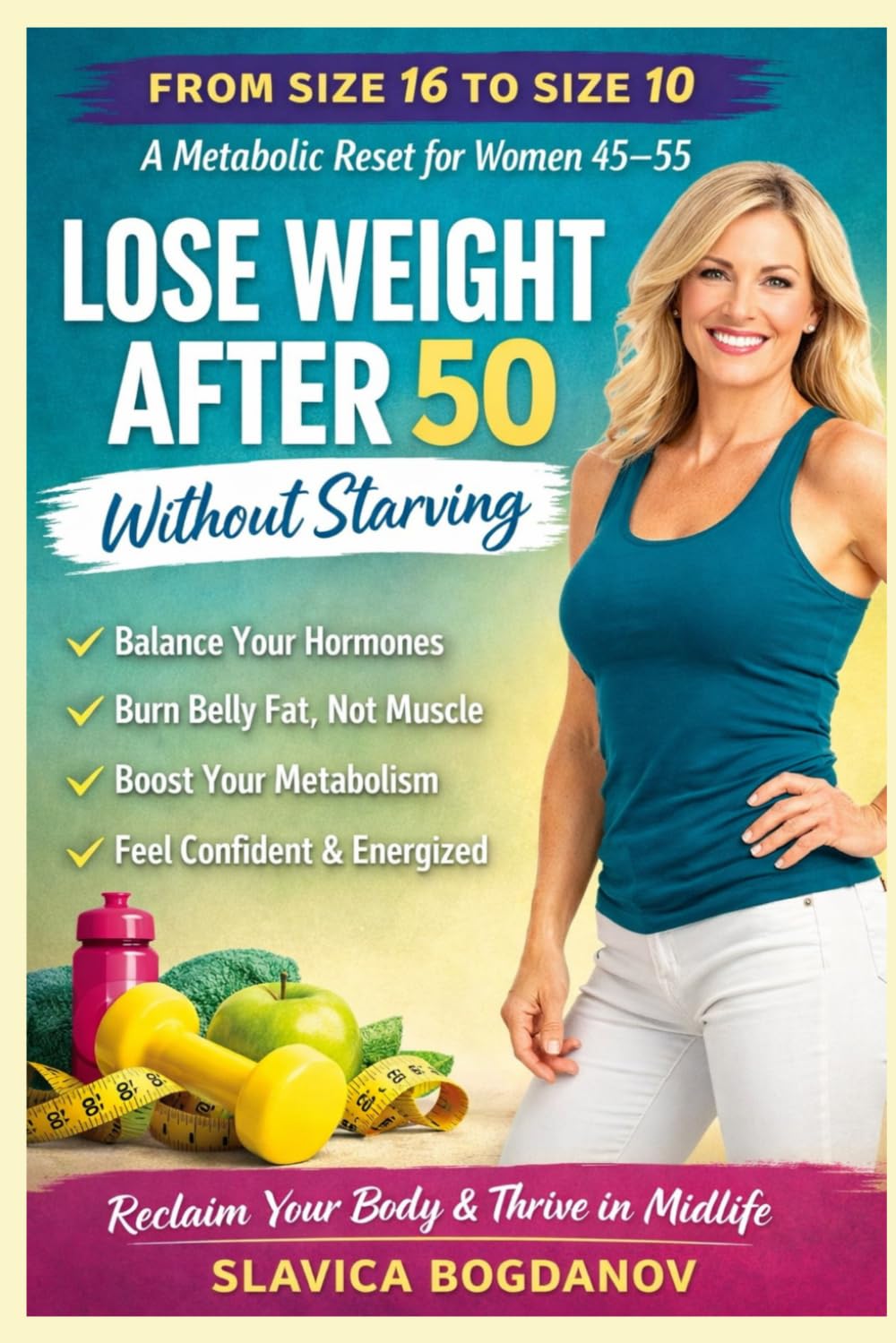 Lose Weight After 50 Without Starving: From Size 16 to Size 10: The Metabolic Reset for Women 45–55: 1 (Survival Guides for women over 45)