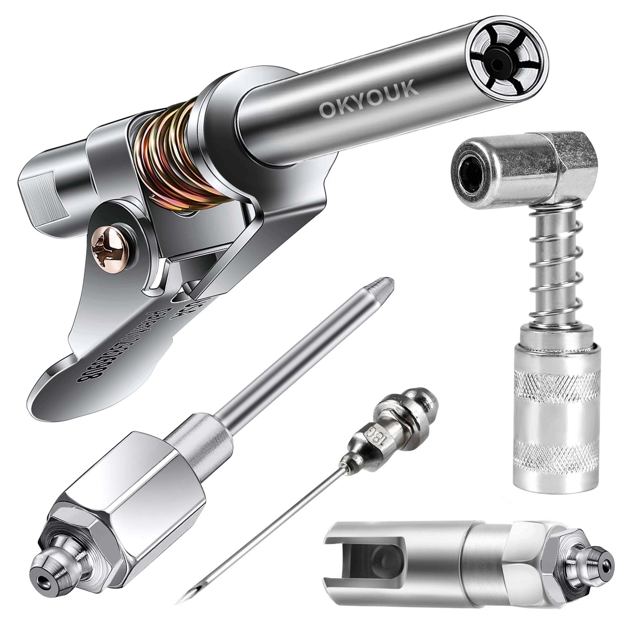 OKYOUK World's Smallest Grease Gun Coupler (only 0.53