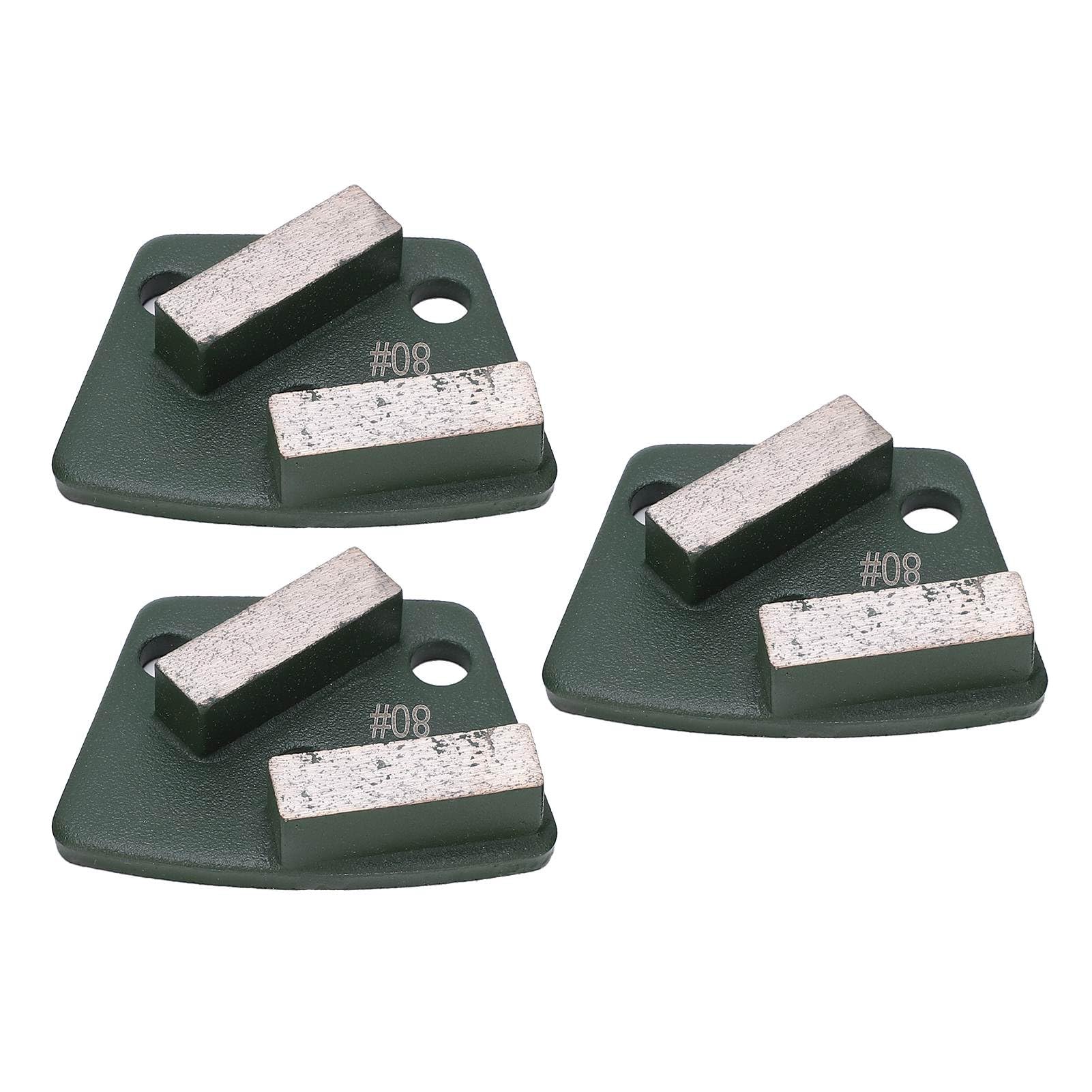Bloque de pulido de diamante verde 80# para corte de hormigón Cryfokt 8