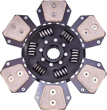 HOLDWELL Transmission Clutch Disc RE177574 SJ25811 Compatible with John Deere Engine 4045 3029 Tractor 5076E 5076EF 5076EL 5082E 5090E 5090EH 5090EL 5210 5310 5410 5510 5220 5320 5510N 5310N