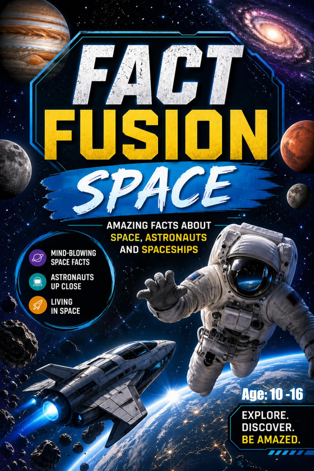 Fact Fusion - space: Amazing Facts about space, astronauts and spaceships