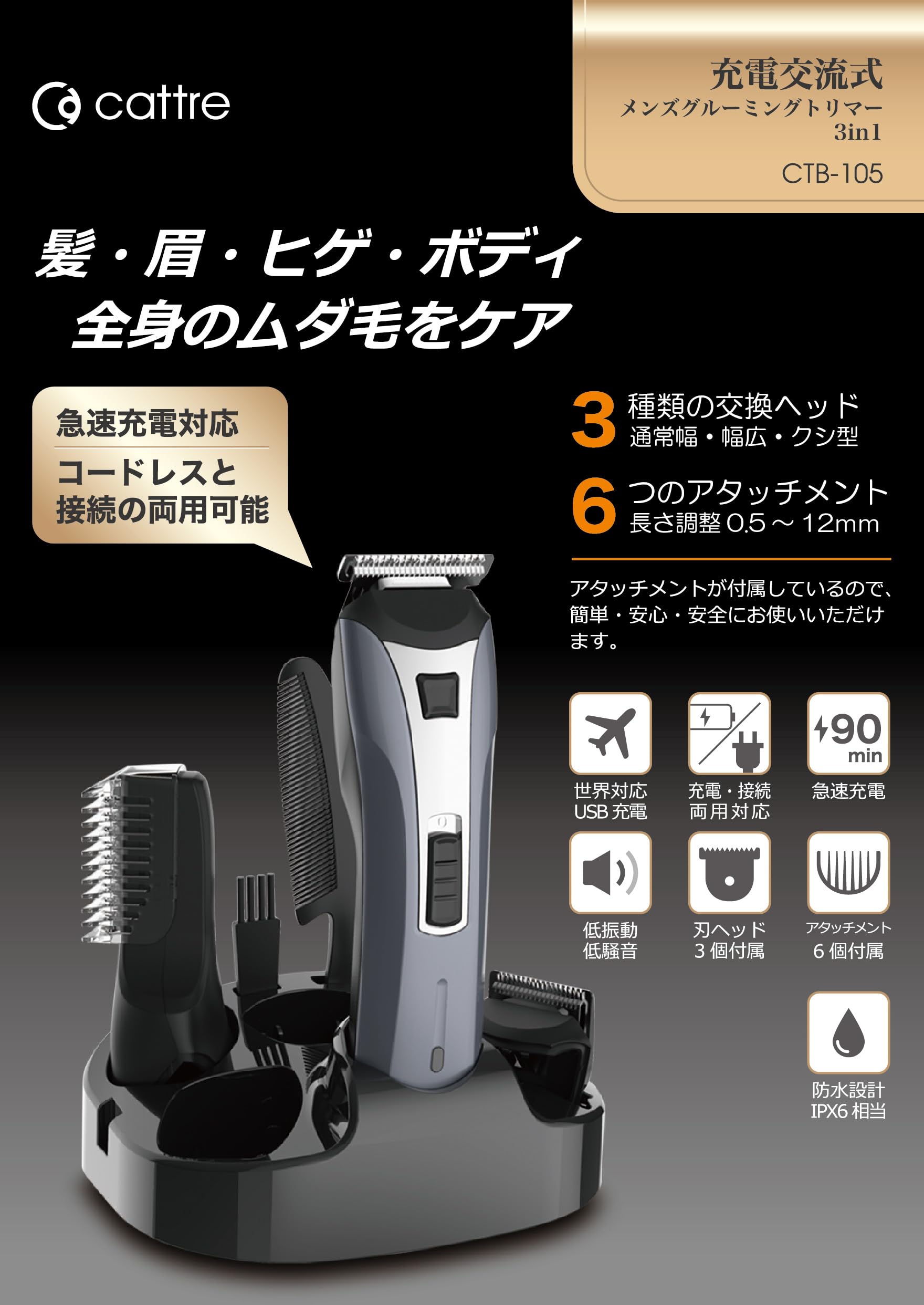 LG 3in1トリマー メンズ用